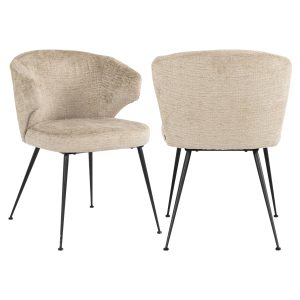 Chaise de salle à manger Xandra desert fusion fire retardant