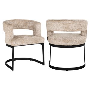 Chaise de salle à manger Ellis lovely beige