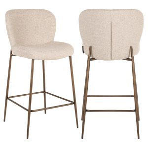 Tabouret de comptoir Odarby biscotti