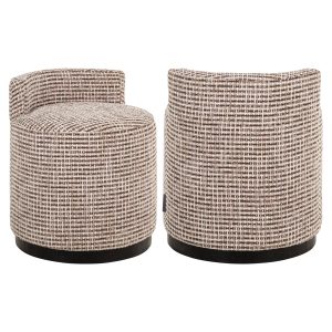 Chaise de salle à manger Odette customized 55Ø fire retardant