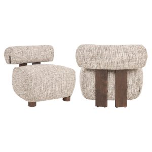 Fauteuil lounge Arabella customized fire retardant