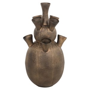 Vase Maleen brass antique