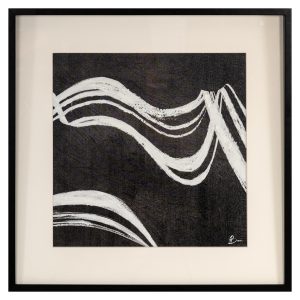 Art mural Jozy black/white