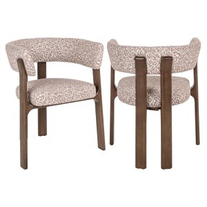 Chaise de salle à manger Contigo natural geo