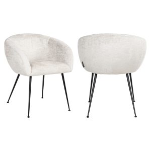 Chaise de salle à manger Ruby cream fusion