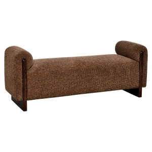 Banc Winslov brown blockweave fire retardant