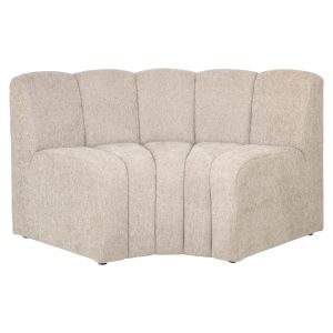 Banc Landmark customized corner round - fully upholstered