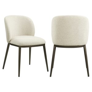 Chaise de salle à manger Gandy biscotti fire retardant