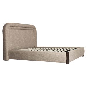 Lit Citadel sand tweed 160x200 (mattress size (excl.))