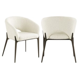 Chaise de salle à manger Kenzi biscotti