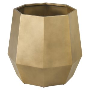 Pot de fleurs Axis bronze gold medium