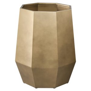 Pot de fleurs Axis bronze gold large